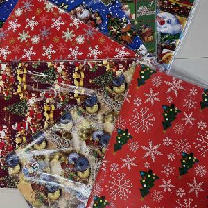 PAPEL DE REGALO NAVIDEÑO PAQ 50 ZP8701